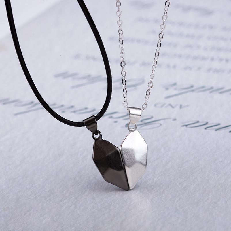 BondSplit™ - Magnetic Heart Necklace Set