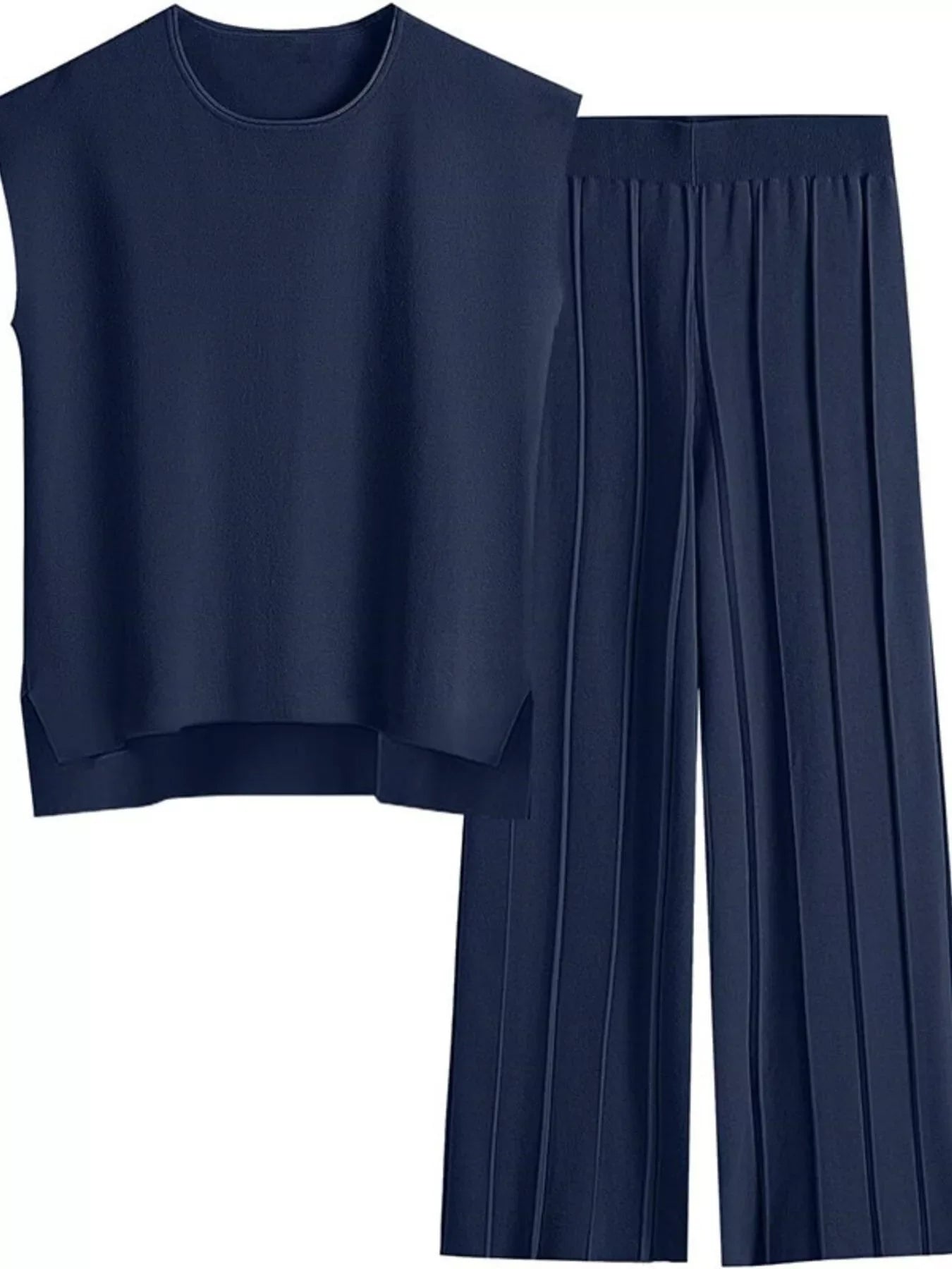 The Serene Ribbed Two-Piece Set
