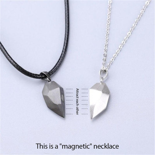BondSplit™ - Magnetic Heart Necklace Set