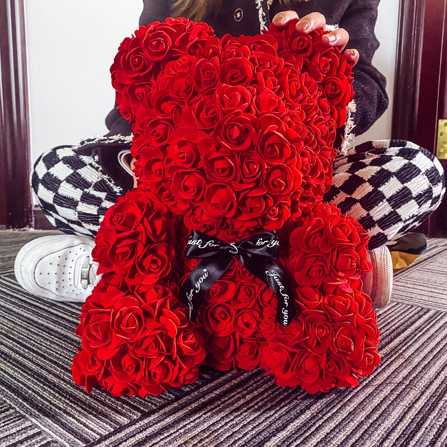 RoseLuxe™ - Teddy Bear Bouquet