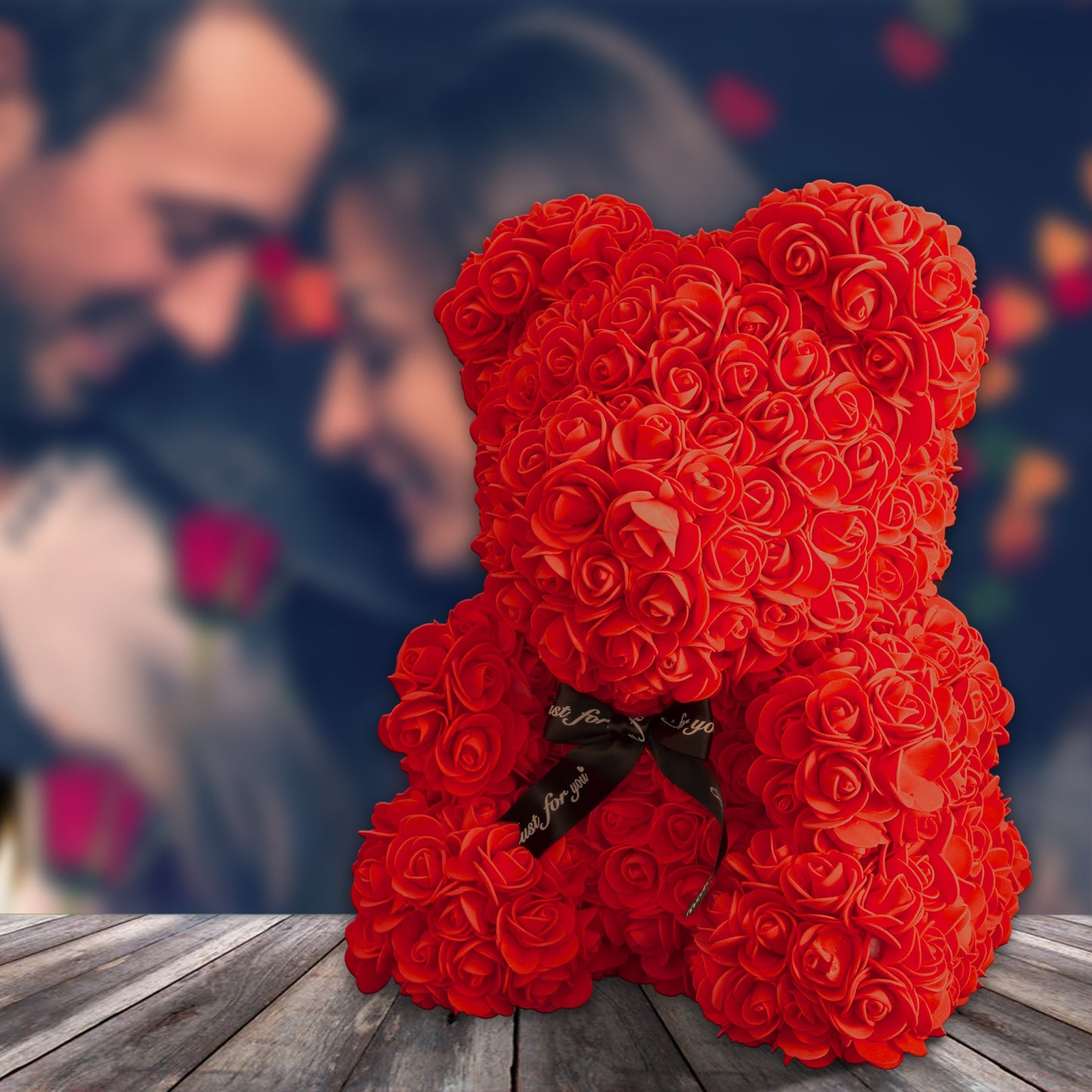 RoseLuxe™ - Teddy Bear Bouquet