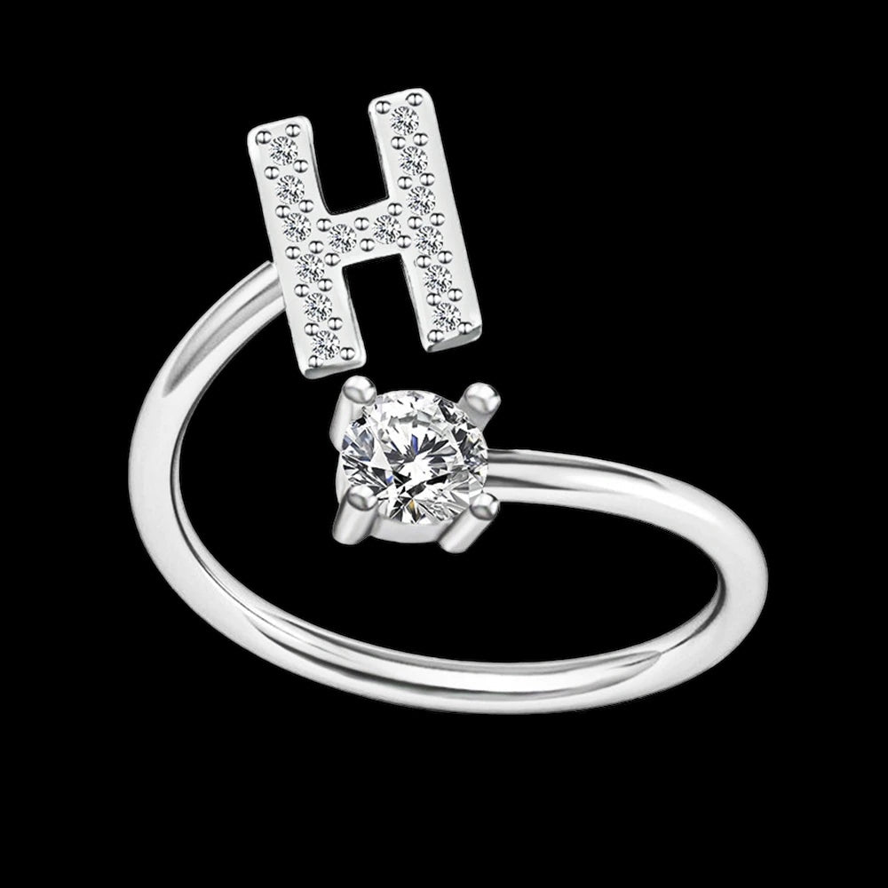 InitiaGlow™ - Adjustable Letter Ring