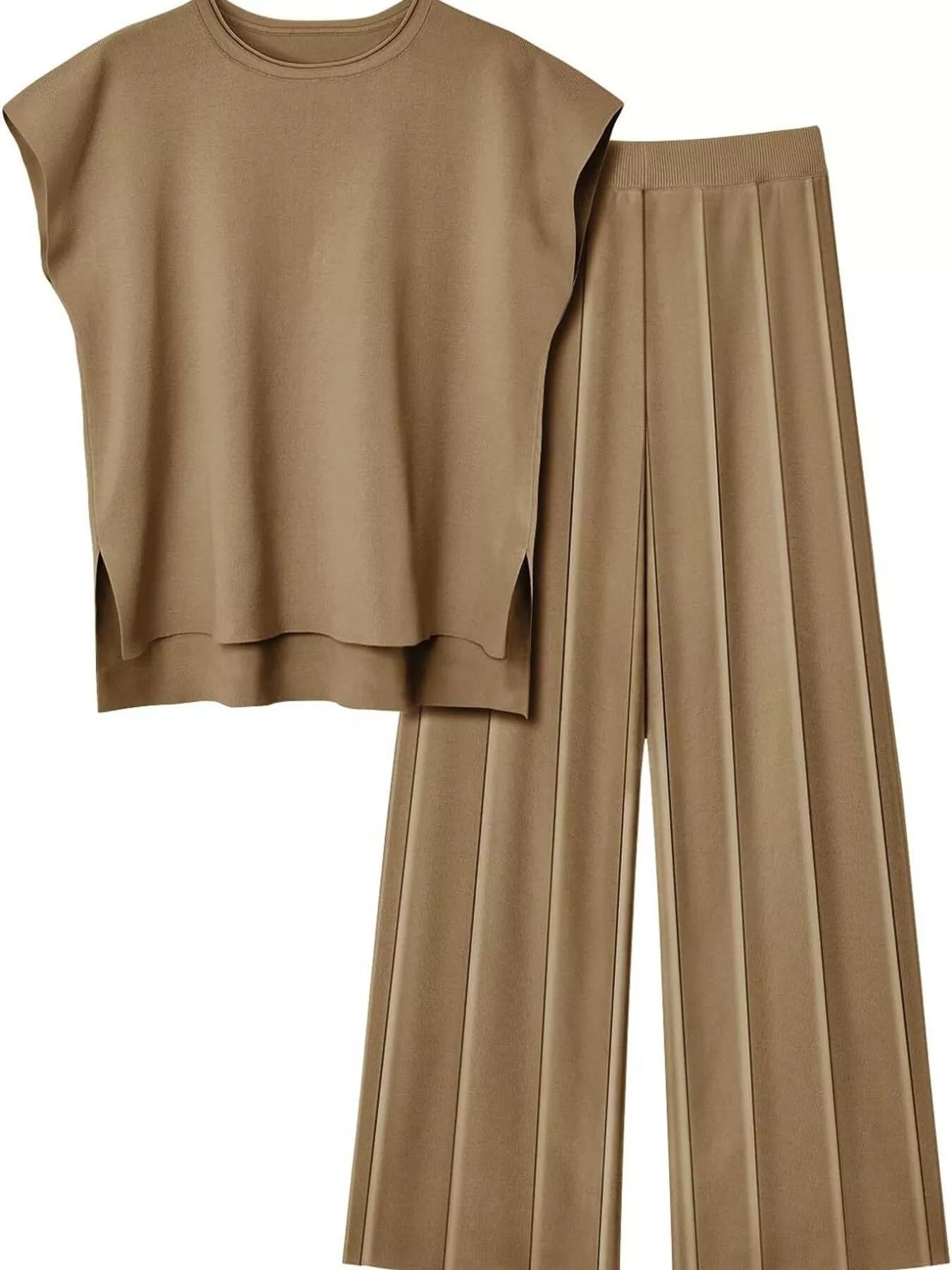 The Serene Ribbed Two-Piece Set