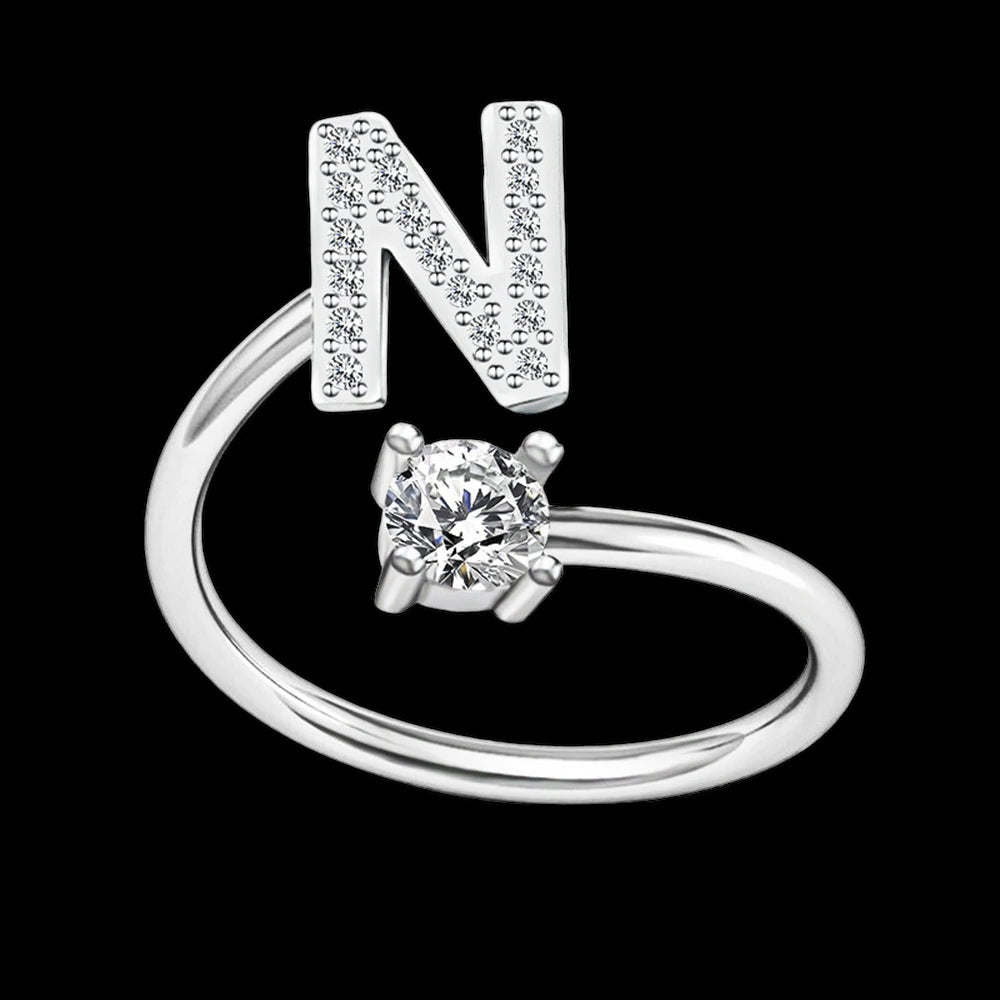InitiaGlow™ - Adjustable Letter Ring
