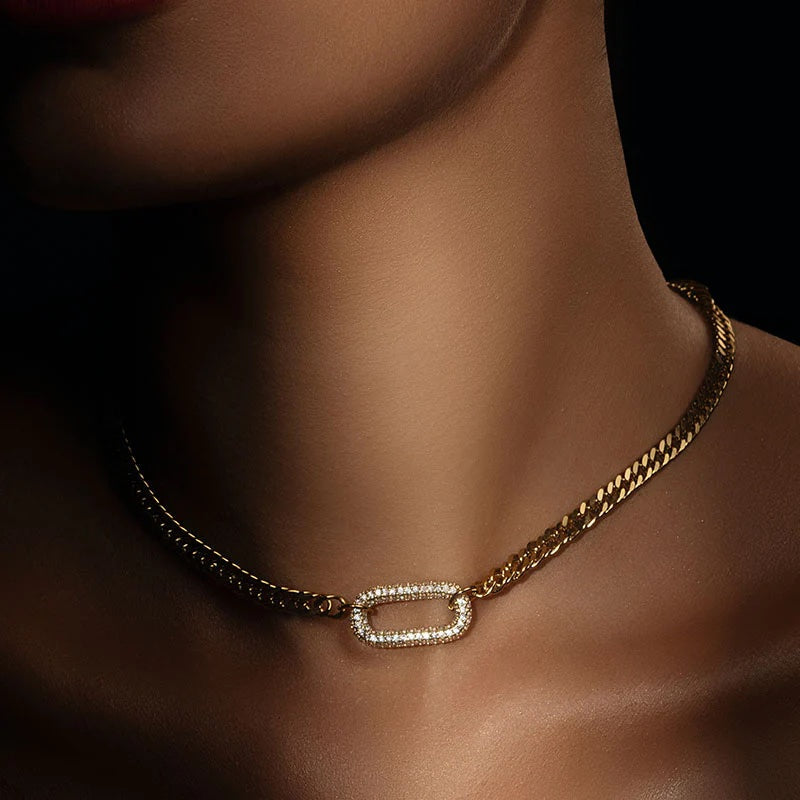 IcedLink™ Cuban Choker Necklace