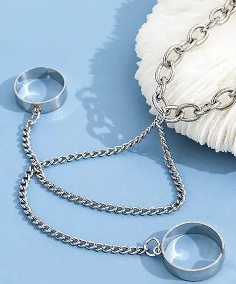 ChainAura™ - Hand Chain Ring Bracelet