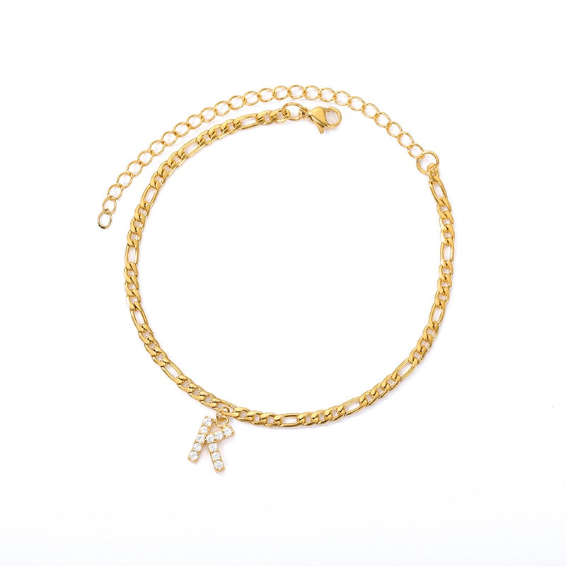 CharmLink™ - Initial Chain Bracelet
