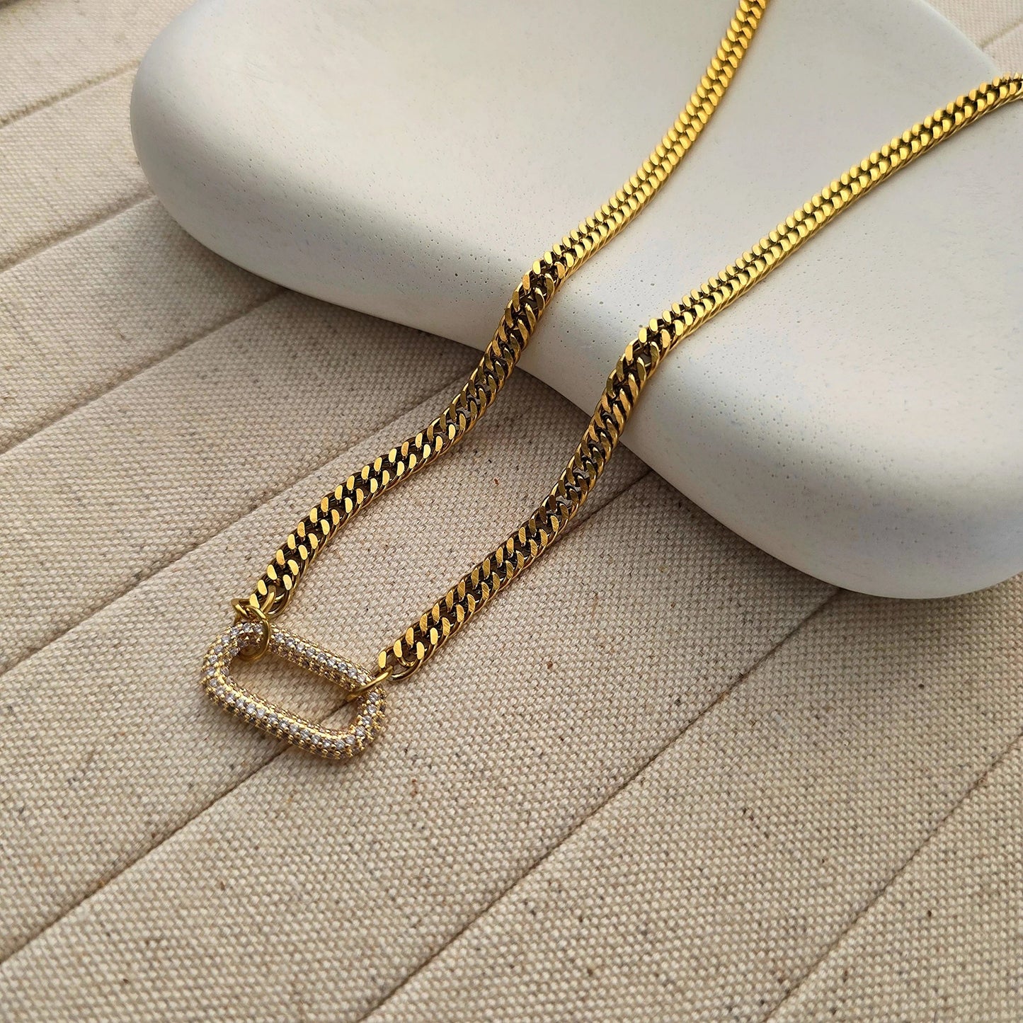 IcedLink™ Cuban Choker Necklace