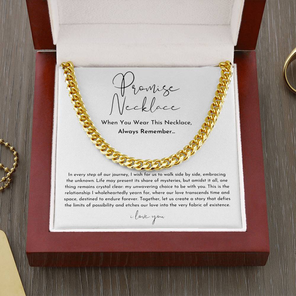 Boyfriend Promise Necklace
