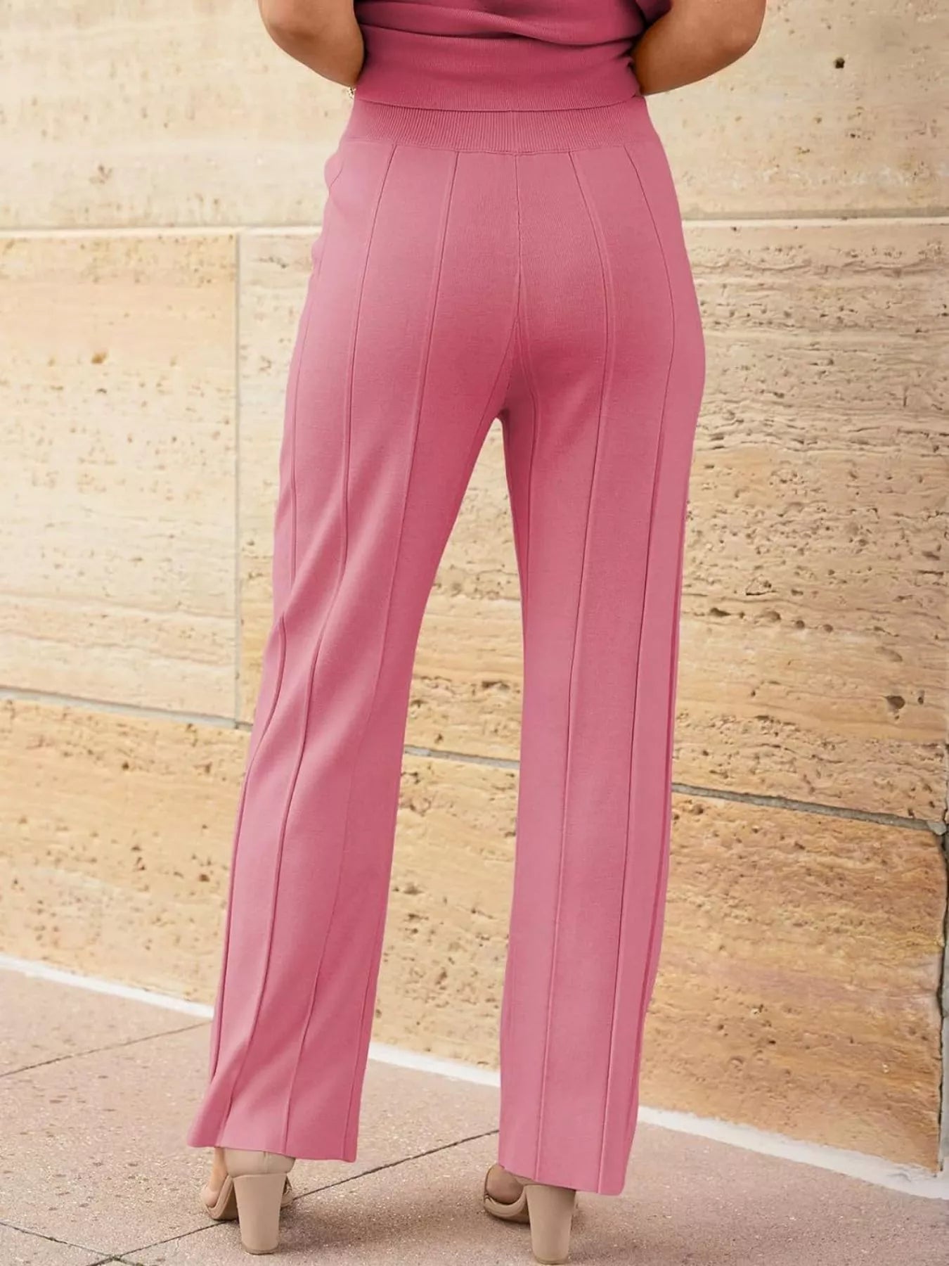 The Serene Ribbed Two-Piece Set