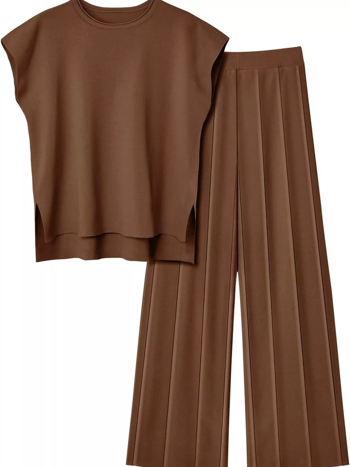 The Serene Ribbed Two-Piece Set