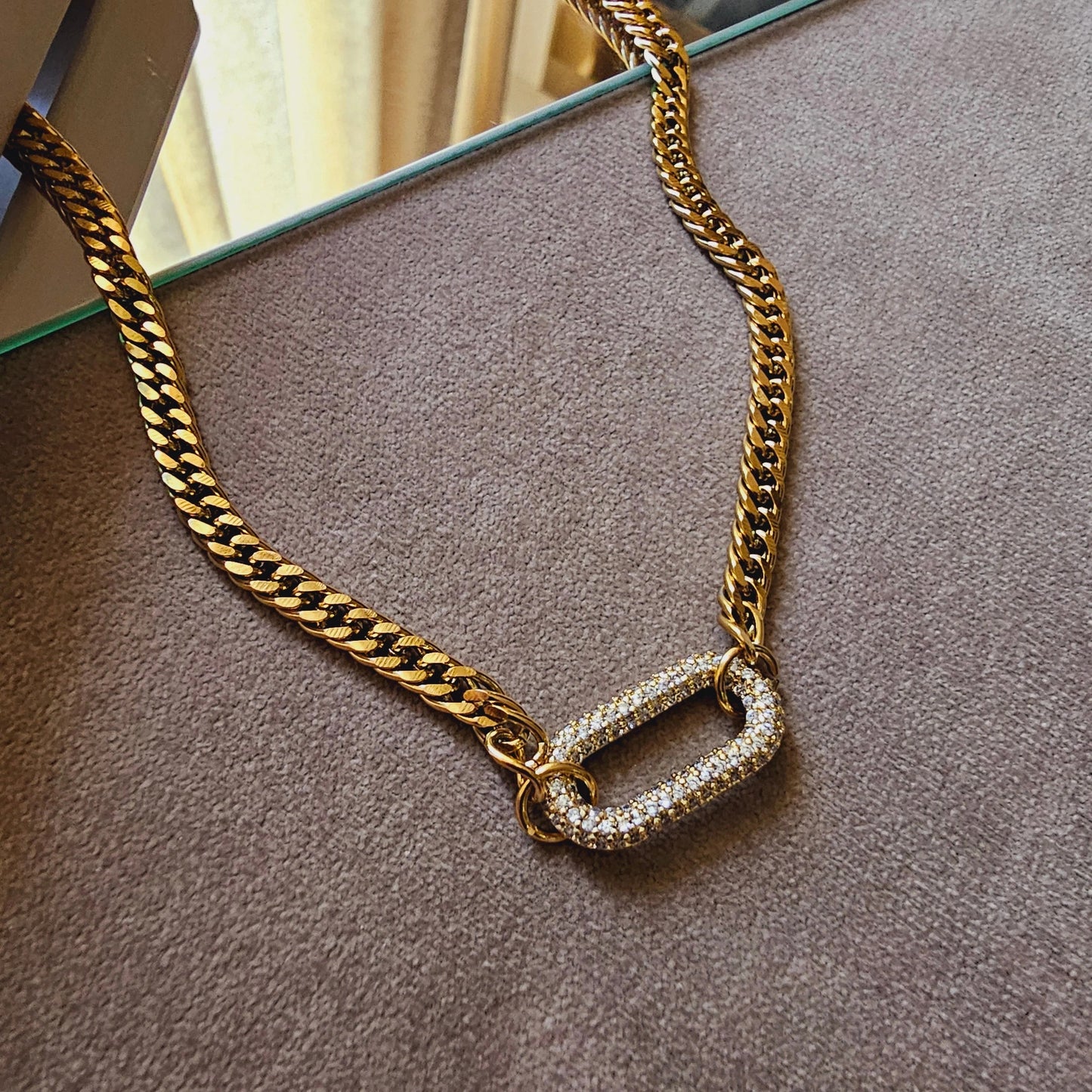 IcedLink™ Cuban Choker Necklace